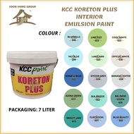 SS521 KCC Koreton Plus Interior Emulsion Paint 7 Litre  /  Cat Kapur ,Cat Dalam Rumah,Cat Dinding