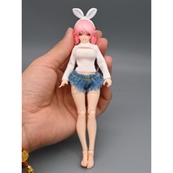 1/12 Soldier Clothes Accessories Super Shorts Jeans Romankey Snail Shell Machine Lady Body Baby Clot