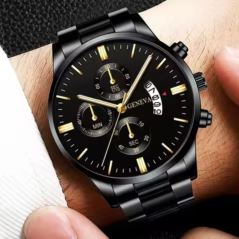 Fashionable Men's Watches, Luxurious Calendars, Quartz Watches, Men's Business Watches, Men's Clocks