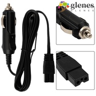 GLENES Car Refrigerator Lead Cable, DC 12V Replacement Wire Mini Fridge Lead Plug Wire, 2m Power Cor