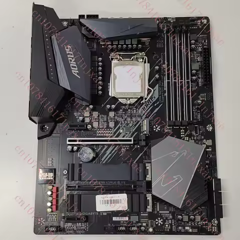 FOR Gigabyte Z490 AORUS ELITE Motherboard Z490 LGA1200 DDR4 ATX Test OK.