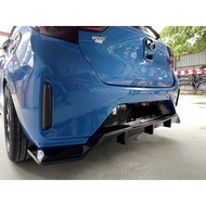 Perodua Myvi Gen3 & Facelift Rear Diffuser V1 V2 V3