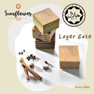 Sunflower Layer Cake/Kek Lapis-250g/500g/1kg