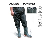 PROTEK Waterproof Waist Wader Boot RBA761A1 Kasut Sawah/Bendang Fishing Pants/Farming Boots/Rain clo