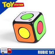 Rubik 1x1 spinner Cube Qiyi Rubik's Puzzle Standard Model