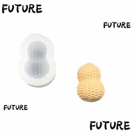 HL-FUTU Peanut-Shaped Mold, Food Grade Silicone Heat Resistant Soap Mold, Premium Flexible Reusable 
