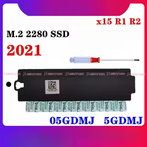 M2 NVMe SSD Heatsink Cooling Bracket 05GDMJ 098KV4 For Dell Alienware x15 R1 R2 2230 2280 SSD Therma