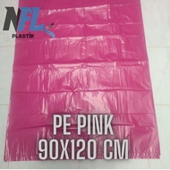 Pink Plastic Trash Bags 90X120 Cm / BLUE Plastic 90X120 Cm Plastic Wrapping