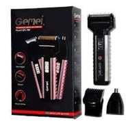 Gemei GM 789 Cordless Razor Trimmer Hair clipper - 3 in 1