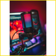 ✎ ☫ § FIFINE A6V Ampligame A6V RGB USB Microphone Gaming Microphone and Streaming Microphone