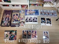 NijisanjiEN 彩虹社EN Nina Kosaka 拍立得  新年 櫻花襟章 Reimu聖誕節襟章 Enna Fes卡 潮玩星球 票根  拍立得