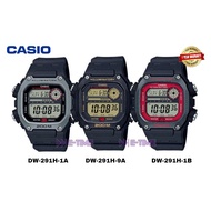 100% CASIO ORIGINAL DW-291H-1AV DW-291H-1BV DW-291H-9AV DIGITAL WATCH DW-291H-1B DW-291H-1A DW-291H-