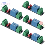 BORRAONE 5pcs 1 Channel Relay Module, 3V Relay Relay Module, Level Trigger Module Arduino