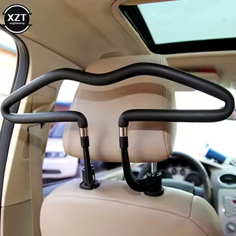 Car PU Leather Coat Hanger Car Multi-function Seat Back Storage Coat Hanger Coat Hanger Jacket Suit 