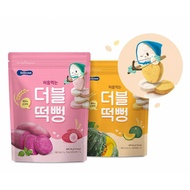 BeBecook / Baby's First Double Rice Puff, Baby Teether Snack, Korean Baby Rice Snack 30g