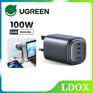 [Promotion] UGREEN 100W GaN Fast Charger 3C1A 3 Type C 1 USB A 4 Ports Charger compatible for MacBook Pro, Dell XPS, iPad Pro,Samsung s23 ultra, iPhone 13，iPhone14 Pro Max, Pixel,(Safety Mark 211058-11)