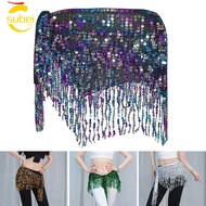 Subei1 Women's Bohemian Belt Skirt with Tassels - Perfect for Belly Dancing and Stage Shows