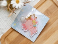 六角恐龍水族鎖匙扣