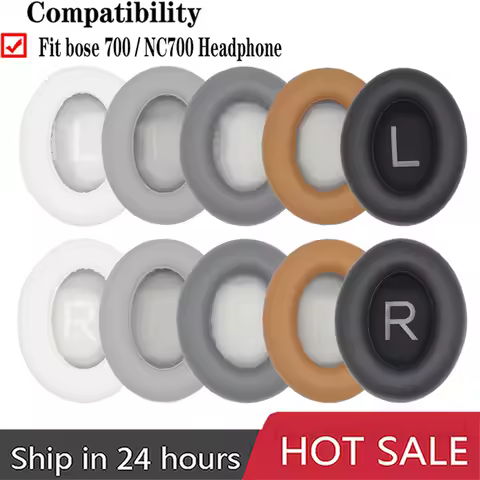 NC700 Replacement Ear Pads Cushions Earpads for Bose 700 Wireless Headphones Soft Foam Ear Cushions 