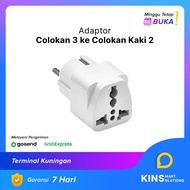 Over Plug 3/Connector/Travel Adapter plug 3 to 2 legs