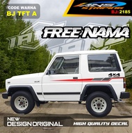 STIKER MOBIL TAFT TAF / STIKER VARIASI BODY MOBIL KATANA / STIKER MOBIL FEROZA JEEP  ESCUDO TAFF / S