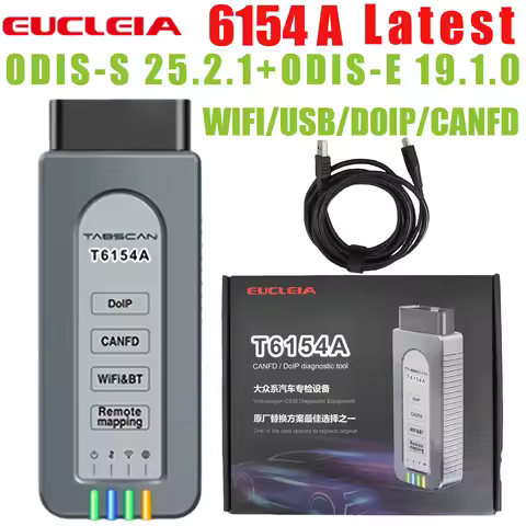 6154A ODIS V25.0.3 Diagnostic Interface Tool for VW Audi Skoda Seat Supports CAN FD/DoIP with ODIS E