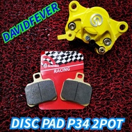 DISC PAD FOR P34 2POT CALIPER BREMBO