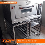 Kaki Oven/Meja Oven Deck Stainless |Untuk Deck Oven Tray - Meja Oven