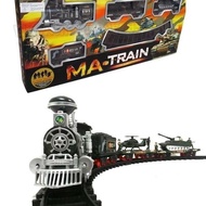 Military TRAIN TOY CAN OUT SMOKE - MILITARY TRAIN RAIL