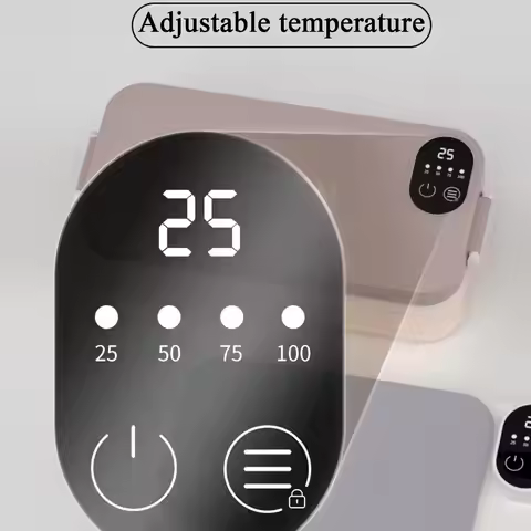 Electric Lunch Box For Adults Rechargeable Portable Warmer Portable Electric Lunch Box With Stainles