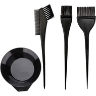 Hair Dye Color Brush and Bowl Set, Color Bowl Brushes Tool Mixing Bowl Kit Tint Comb for Hair Tint D