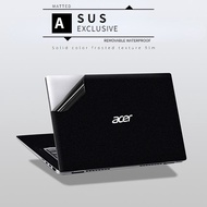 Sticker Laptop Matte Black 3Sides Skin 14 15.6 13 Case ASUS Zenbook Vivobook M3401Q K3400P U3700J Fx