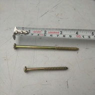 Asbestos screws for wood. 3 inch long wood zinc screws. 4 inch