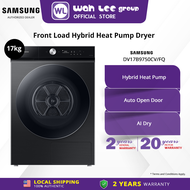 Samsung 17kg Bespoke AI™ Laundry Dryer Hybrid Heat Pump DV17B9750CV/FQ WAH LEE STORE