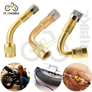 1Pcs 45/90/135 Degree Angle Bent Valve Adaptor Tyre Tube Valve Extension Adapter for Bike Motorcycle