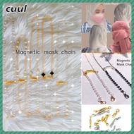 Magnetic Mask Chain 2 In 1 Hijab / Mask Extender + Magnet(free)/Chain Magnet Tali Pearl Magnetic Mask Chain/ Magnetic Mask Extender (Tali Mask Magnetik / Tali Mask)【Cuul】