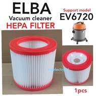 (0RlGlNAL PART) ELBA EV6720 Vacuum Cleaner HEPA Filter EV6720 (NOT INCLUDE FILTER LOCK)