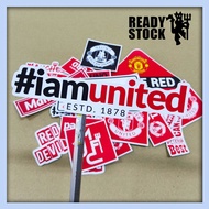 Sticker MANCHESTER UNITED Pelekat GGMU I Am United Man Utd CR7 Red Devil CUTTING SHAPE Motor Car Sou