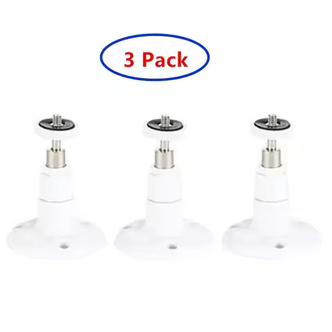 3 Pack Security Wall Mount Indoor and Outdoor Mount Bracket Adjustable for Arlo Pro 2, Arlo Pro, Arl