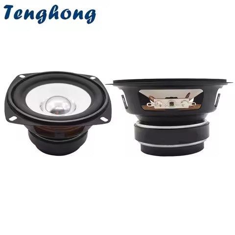 Tenghong 2pcs 4 Inch 105MM 6 Ohm 15W Full Range Speaker Driver Multimedia Bluetooth Music Speaker Ho