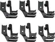 Fbshicung 6SET #S380-B Walking Welt Cording Foot Compatible with JUKI DNU-241,LU-562,Brother LS2-B83