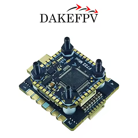 DAKEFPV Mini F722 FC mini stack F722 6S 55A 8S 70A BLS Bluejay ESC 20X20mm Flight Controller for 3in