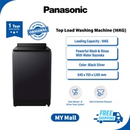 PANASONIC NA-FD16V1 16KG TOP LOAD Washer, Mesin Basuh, 洗衣机 ECONAVI STAINMASTER+ ACTIVEFOAM Washing Machine NA-FD16V1BRT