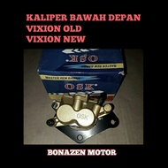 Front Lower Caliper Vixion old - new / Brake Caliper Assy Front Brake / OSK - Bina