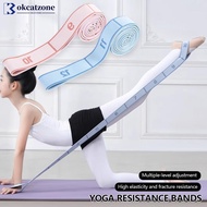 OKCATZONE 8/10/12 Grid Multi Stage Yoga Stretch Band Latin Dance Stretch Band Correct Posture Elasti