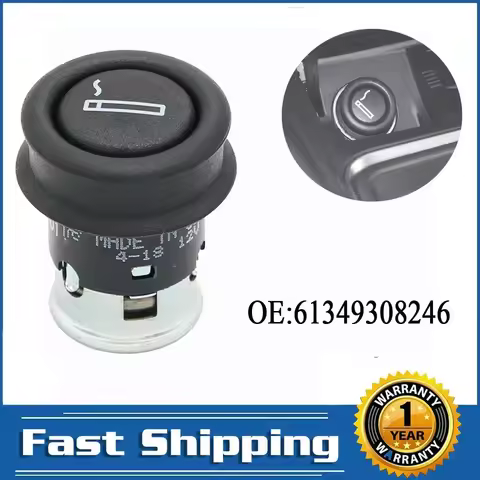 61349308246 For BMW E46 F25 F70 F30 F31 F34 Cigaratte Lighter Power Plug 61346969134 61340404532 Int
