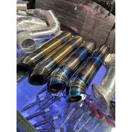 [READY STOCK] Original Kit Racing Titanium 4x4 Exhaust Muffler Inlet 2.5inch,Outlet 4inch