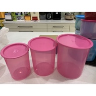 Tupperware  one touch pink  (3)limited