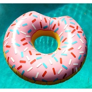 Jumbo Sprinkles Donut Pool Float, 49 Inches Inflated