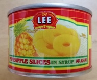 Lee Pineapple Slices 李风梨罐头
